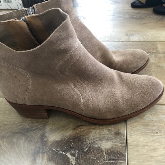 Suede ankle boots - Picture 1 of 5
